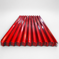 Panneau ondulé galvanisé prépeint en usine, couleur RAL personnalisée, revêtement en zinc 80-275g, type vague T900/T1050