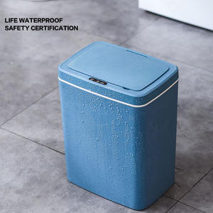 <span class=keywords><strong>Poubelle</strong></span> en plastique 16l avec couvercle <span class=keywords><strong>poubelle</strong></span> de cuisine automatique à l'épreuve des animaux de compagnie <span class=keywords><strong>poubelle</strong></span> à capteur humain <span class=keywords><strong>simple</strong></span> - Product Image 4