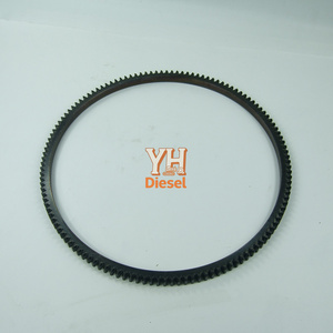 निर्माण मशीनरी भागों फ्लाईव्हील गियर रिंग जेड = 129 8-94393132-0 89439-31320 <span class=keywords><strong>8943931320</strong></span> 4k1tcs 600p ftr75 चीन - Product Image 2