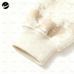 XUCHANG Original haute qualité hommes <span class=keywords><strong>Beige</strong></span> Logo personnalisé conception 100% coton lourd cravate teinture en détresse <span class=keywords><strong>à</strong></span> <span class=keywords><strong>capuche</strong></span> - Product Image 4