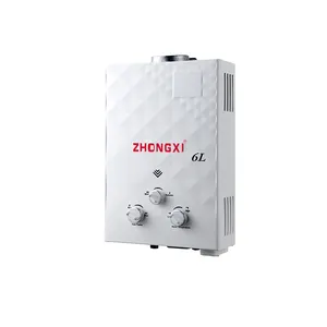 China supplier factory 6L slim body wall mounted gas water heaters Instant Gas Water Boiler