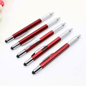 Bolígrafo Multifunción 6 en 1 Personalizado con Logotipo, Tinta Azul/Negra, Punta de 1.0 mm - Regalo Promocional al por Mayor - Product Image 4