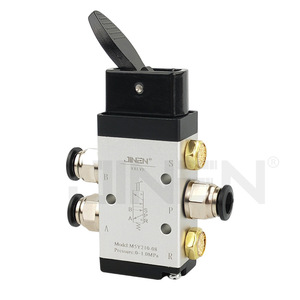 วาล์วควบคุมทิศทางลมแบบนิวแมติก JIN รุ่น M5Y210-08 2 ตำแหน่ง 5 ทาง สำหรับเครื่องอัดอากาศ - Product Image 4