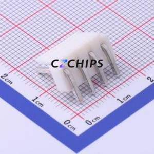 VH3.96-4AW Wire-to-Board Pin Header Bent Lead Through Hole,P=3.96mm Connector 1x4P 3.96mm Right Angle Insert 4P - Product Image 2