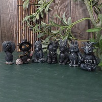 Mythologie Mignon Gothique Animal Statue Résine Cerbère Licorne Dragon Griffin Ouroboros Figurines Halloween Décor Nouveauté Cadeaux