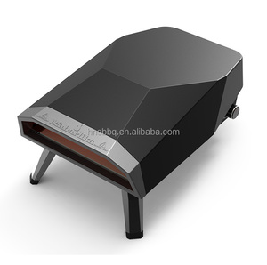 2023 الجملة 12 بوصة سهلة نظيفة المحمولة في الهواء الطلق الخبز الفحم فرن للبيتزا يعمل بالغاز الطبيعي - Product Image 2