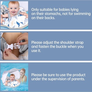 Flotteur gonflable pour bébé en PVC pour piscine avec siège, sécurité et confort, flotteur pour bébé avec protection solaire - Product Image 4