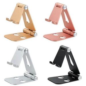 Mini Aluminium Adjustable Lazy Desk Portable Folding Mobile Holder Promotional <b>Tablet</b> Cell Phone <b>Stand</b> <b>for</b> Desk - Product Image 3