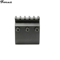 Adaptateur de rail 17mm-27mm, pince pour tube, lampe de poche, pince en alliage d'aluminium, pince pour tube de rail 21mm, support de pince pour tube de rail