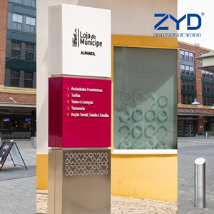 Enseignes commerciales 3D en lettres encastrées <span class=keywords><strong>pour</strong></span> l'identité de marque, les centres commerciaux, les devantures de magasins, design moderne, enseignes extérieures <span class=keywords><strong>pour</strong></span> entreprises - Product Image 2