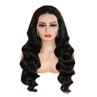 Meilleure vente perruque sans couture perruque avant de lacet perruque avant complète perruque pleine tête de cheveux humains