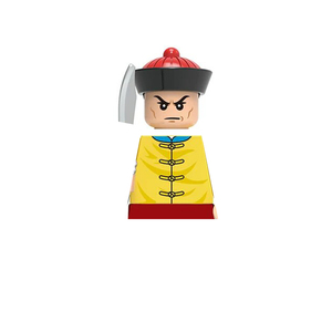 XH1841-1848 Soldati Militari dell'Antica Dinastia Qing, Guardia Censurale, Ufficiali Militari e Civili, Figurine in Plastica per Assemblaggio - Product Image 3