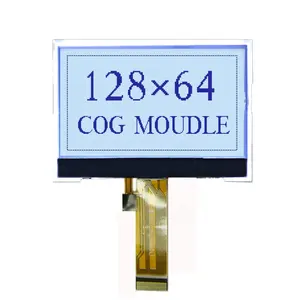 LCD üreticisi 128x64 FSTN grafik LCD ekran pozitif LCD 12864 nokta el cihazı için