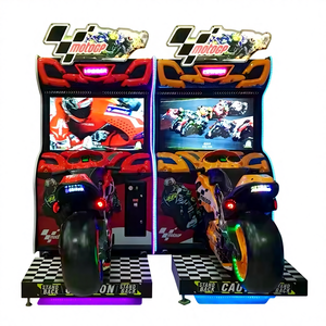 Machine d'arcade à pièces GP Motorbike, simulateur de moto en métal, jeu de course de moto pour adultes - Product Image 5
