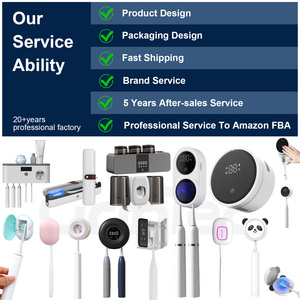 Xách tay bàn chải đánh răng khử trùng trường hợp nhỏ gọn và thanh lịch Du Lịch Bàn Chải Đánh Răng Chủ - Product Image 4