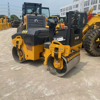 Mini-compacteur routier d'occasion de marque chinoise Xmr603 de 6 tonnes, compacteur à double tambour d'occasion
