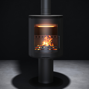 Caminetto Circolare in Vetro di Alta Gamma Personalizzato per Uso Domestico con <span class=keywords><strong>Legna</strong></span> <span class=keywords><strong>da</strong></span> Ardere, Nuovo Caminetto a <span class=keywords><strong>Legna</strong></span> per Interni di Villa - Product Image 1