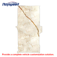 Revêtements de sol en aluminium aviation sur mesure, imperméables, pour Vito V Class W447 Sprinter Hiace.