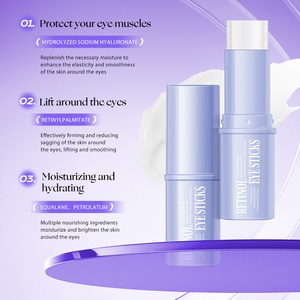 Barra de Retinol para Ojos, la Barra de Esencia para Ojos Puede Reafirmar y Levantar la Piel Alrededor de los Ojos, Así Como Hidratar y Humectar. - Product Image 3