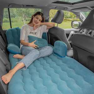 Bymaocar <b>Car</b> <b>Inflatable</b> Mattress 135Cm With Headrest For SUV Sedan Travel Bed - Product Image 1