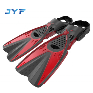 Aletas de buceo de la marca JYF más vendidas, aletas de buceo plegables ajustables - Product Image 1