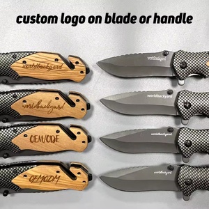 NX50 Nuevo Diseño, Abridor de Botellas Táctico EDC de Acero Inoxidable con Mango de Madera de Olivo para Camping, Caza y Actividades al Aire Libre, OEM - Product Image 4