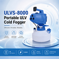 Pulvérisateur ULV Électrique Portable à Trois Buses pour la Désinfection des Entrepôts et la Sanitation Commerciale