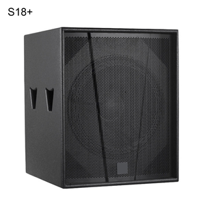 Altavoces de Monitor Estéreo Pasivos de 2 Vías S18+ con Neodimio de 18 Pulgadas, 8.0 Ohmios, Carcasa de Plástico y Metal, 500W, Sonido Inverso, para Fiestas en Casa - Product Image 1