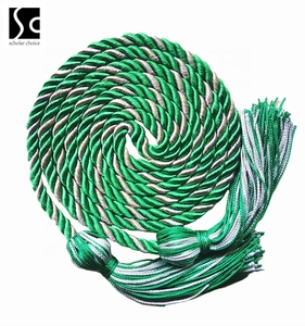 Cordon Cordons Vert Forêt/or Cordons de Graduation de Graduation de Graduation de deux couleurs Cordons d'honneur de Graduation - Product Image 3