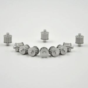 รอกสายพานไทม์มิ่งอะลูมิเนียม INTECH EBM 14-GT2-06 14 ฟัน OEM รูเจาะแบบกำหนดเองสำหรับระบบขับเคลื่อนแบบซิงโครนัส - Product Image 3