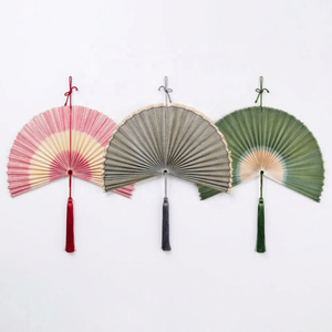 Handwoven Bamboo Fan <b>Wall</b> <b>Hanging</b> Decorative <b>Wall</b> Decor <b>Boho</b> Unframed Round Art for Bedroom Living Room - Product Image 1