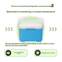 Glacière isotherme portable pour extérieur, camping, étanche, préservant la chaleur/le froid, pour stand commercial