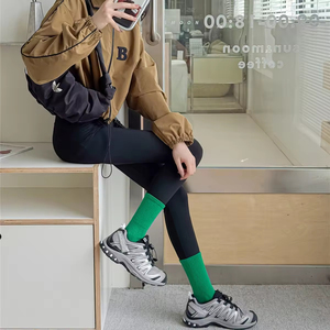 Everyday 3 Pack Unisex Couple <b>Socks</b> Organic Cotton Cushioned Crew Classic Mid-calf Comfort Breathable Sporty High Quality - Product Image 2