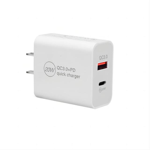 Wholesale 20W GAN Material Type-C PD Charger Cable Fast Charging for iPhone 16/15/14 Compatible QC3.0 Phone Charger with Package