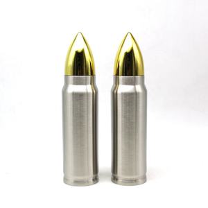 17oz <span class=keywords><strong>Bullet</strong></span> Tumbler doppelwandige und vakuum isolierte Wasser flasche Großhandel maßge schneiderte 500ml kugelförmige Flasche - Product Image 2