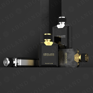 ขวดน้ำหอมแก้วทรงสี่เหลี่ยมขนาด 100 มล. แบบพ่น ดีไซน์เพรียวบาง บรรจุภัณฑ์สำหรับเครื่องสำอางและน้ำหอม พร้อมกล่อง - Product Image 4