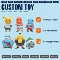 Caja Sorpresa Personalizada con Figuras de Vinilo PVC, Juguetes Coleccionables, Venta al Por Mayor de Fábrica OEM para Marcas de IP y Tiendas de Regalos