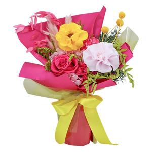 Bouquet de roses éternelles naturelles décoratives pour la Saint-Valentin et Noël – Vente en gros – Idéal pour offrir à votre petite amie – Livré en poudre - Product Image 5
