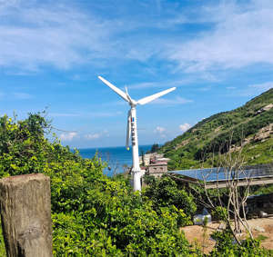 Широко используемая ветряная турбина мощностью 5 кВт с круговой энергией для зеленого развития - Product Image 3