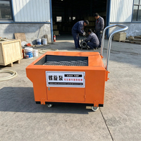 Machine de construction pour le coulis de fondation et l'étanchéité des pompes à béton à vis