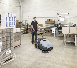 <span class=keywords><strong>Balayeuse</strong></span> à batterie <span class=keywords><strong>Nilfisk</strong></span> SW750, <span class=keywords><strong>balayeuse</strong></span> manuelle à pousser pour le nettoyage intérieur et extérieur, usage commercial - Product Image 4
