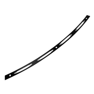 YHMOTO Garniture de pare-brise en acier inoxydable pour Harley Touring Batwing, protection de bord de pare-brise, outil - Product Image 2