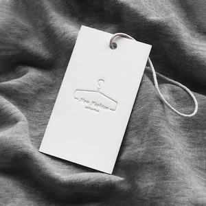 Fashion New Design Embossed Special Gift String Pvc Hangtags Custom logo Shoes Garment Labels hang <b>Tag</b> - Product Image 6