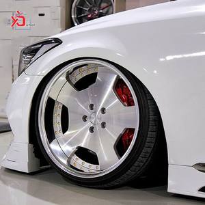 Llantas forjadas <span class=keywords><strong>de</strong></span> 2 piezas, 19 pulgadas, 5*112, 5*120, 5*114,3, 5 agujeros, labio cóncavo profundo, ruedas <span class=keywords><strong>de</strong></span> <span class=keywords><strong>coche</strong></span> <span class=keywords><strong>de</strong></span> pasajeros para C63 E63 S63 W206 W214 - Product Image 2