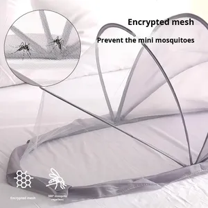 가을 시즌 가정용 풀 커버 모기장 특수 그늘이있는 휴대용 접이식 유아용 침대 - Product Image 2