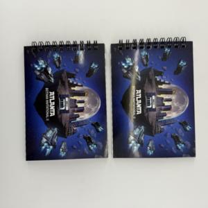 IMODA - Libreta de Regalo con 65 Hojas A6, Etiquetas Adhesivas, Encuadernación en Espiral, Cubierta Rígida de PVC, Organizador de Bolsillo para Oficina - Product Image 1