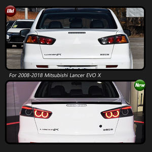 ไฟท้ายรถยนต์ TYPY ของแท้ <span class=keywords><strong>ราคา</strong></span>ส่ง สำหรับมิตซูบิชิ แลนเซอร์ อีโว เอ็กซ์ อัพเกรด ไฟท้าย LED รุ่นปรับปรุง ปี 2008-2018 - Product Image 2