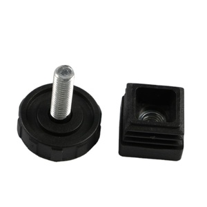 Ajuster <span class=keywords><strong>pied</strong></span> à insérer dans 50mm tube rond en caoutchouc sur mesure chaise de table - Product Image 2