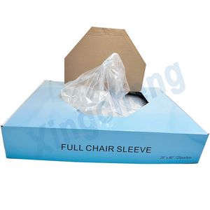 Xingcheng Bulk 375pcs Disposable PE Full <strong>Half</strong> <strong>Chair</strong> Sleeves Full <strong>Chair</strong> Sleeves with Oral Care Materials Plastic Material - Product Image 4