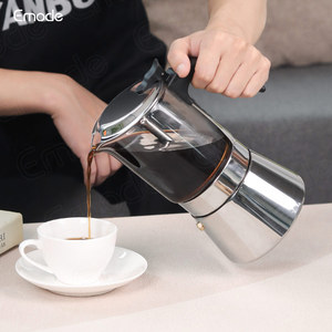 <span class=keywords><strong>Cafetera</strong></span> expreso <span class=keywords><strong>italiana</strong></span> <span class=keywords><strong>de</strong></span> acero inoxidable con tapa <span class=keywords><strong>de</strong></span> cristal, máquina <span class=keywords><strong>de</strong></span> café expreso <span class=keywords><strong>de</strong></span> alta calidad, venta al por mayor - Product Image 4